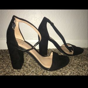 Black heels